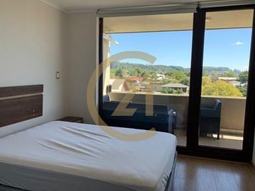 Depto central  2D 2B con hermosa vista al lago