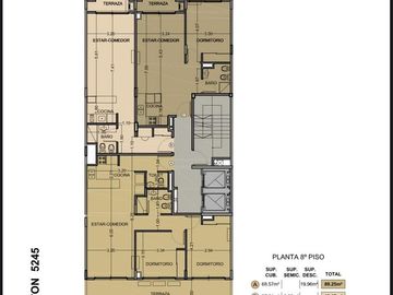 Departamento en Villa Urquiza con Balcon y Cochera