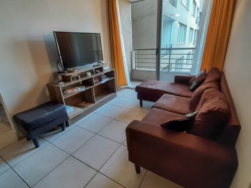 Comodo Departamento Estilo Mariposa, Lord Cochrane, Santiago