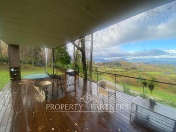 Casa con vista y acceso al Lago Ranco