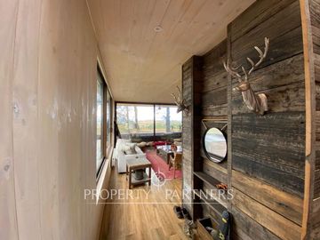 Casa con vista y acceso al Lago Ranco
