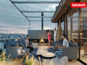 CINCO - Departamento 2 ambientes al contrafrente en venta - Belgrano