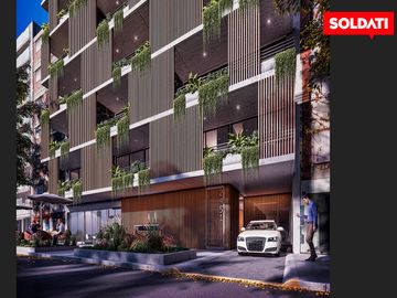 CINCO - Departamento 3 ambientes al contrafrente  en venta - Belgrano