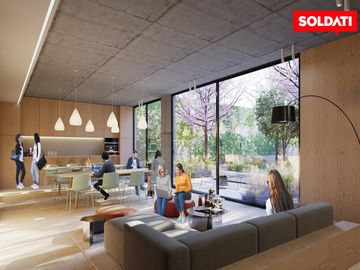 CINCO - Departamento 2 ambientes al contrafrente  en venta - Belgrano