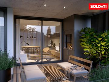 CINCO - Departamento 4 ambientes al frente  en venta - Belgrano