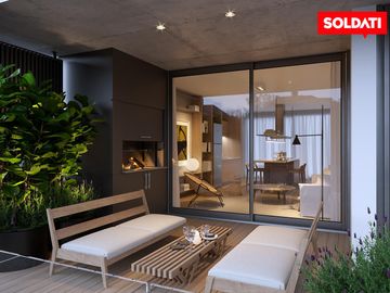 CINCO - Departamento 4 ambientes al frente  en venta - Belgrano