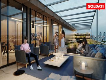 CINCO - Departamento 2 ambientes al frente en venta - Belgrano