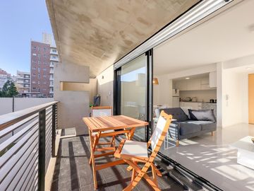Departamento 1 dormitorio a estrenar, calefacción por Radiadores, Balcon