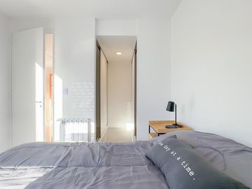 Departamento 1 dormitorio a estrenar, calefacción por Radiadores, Balcon