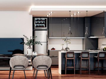 Venta Departamento un dormitorio con balcon en Centro Rosario