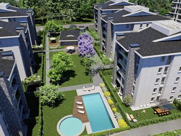 Departamento en  Green Boero con parrilla propia