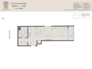 Departamento en construcción en Boedo - Entrega estimada enero 2026