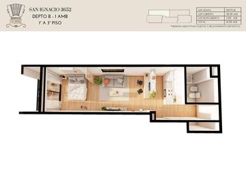 Departamento en construcción en Boedo - Entrega estimada enero 2026