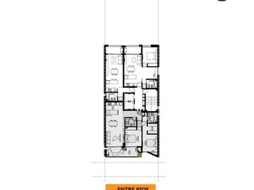 Venta Departamento Tres dormitorios con terraza y pileta Rosario