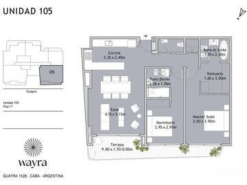 Departamento en Venta de 3 ambientes - Nuñez