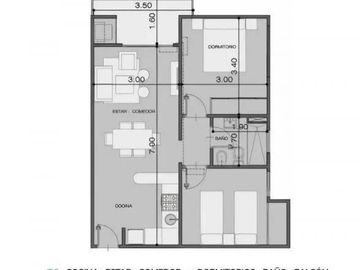 Departamento en Distrito Boero - Los Fresnos II