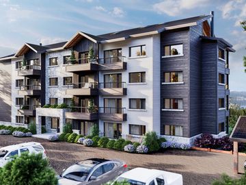 Departamento en venta  2 ambientes con vista al lago - Bariloche