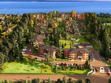 Departamento en venta  2 ambientes con vista al lago - Bariloche