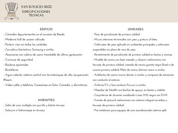 San Ignacio 3600 - Departamento - Venta - Boedo - 3 ambientes - Pozo