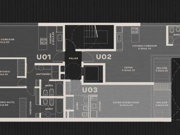Departamento en venta en Zona Barrio Martin, Rosario 3 dormitorios c/amenities