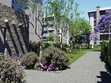 Departamento en  Green Boero con parrilla propia