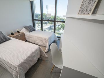Departamento con vista única!!! Edificio Brisa Fundar, 3 dormitorios, con amenities!!!
