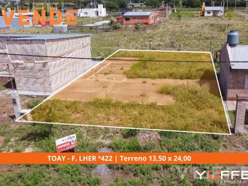VENTA - Terreno 13,50 x 24,00