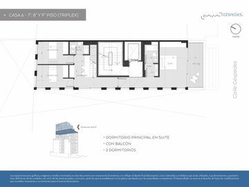 Venta Departamento, Piso Completo, 4 Ambientes, Cochera y Balcón Terraza en Construcción, Colegiales