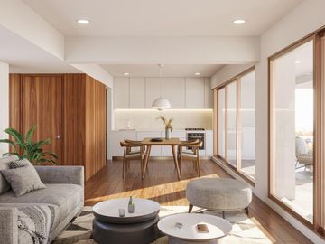 Venta Departamento, Piso Completo, 4 Ambientes, Cochera y Balcón Terraza en Construcción, Colegiales