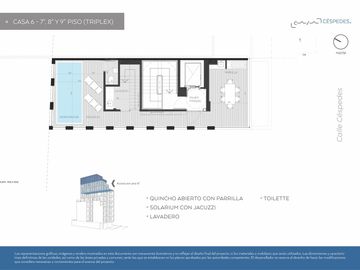 Venta Departamento, Piso Completo, 4 Ambientes, Cochera y Balcón Terraza en Construcción, Colegiales