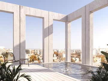Venta Departamento, Piso Completo, 4 Ambientes, Cochera y Balcón Terraza en Construcción, Colegiales