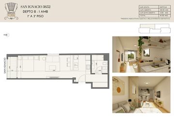 San Ignacio 3600 - Venta - Pozo - Monoambiente - Boedo