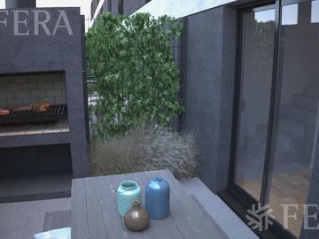 Venta Departamento triplex 3 ambientes con cochera y patio propio en Tigre