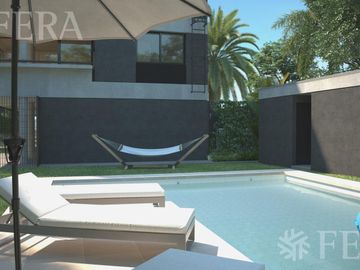Venta Departamento triplex 3 ambientes con cochera y patio propio en Tigre