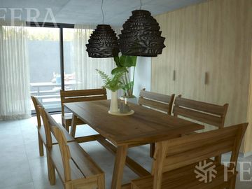 Venta Departamento triplex 3 ambientes con cochera y patio propio en Tigre