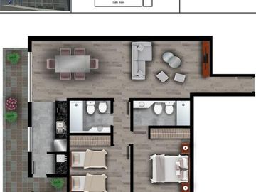Departamento en venta en Barrio Martin, Rosario 2 dormitorios c/ amenities