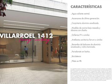 Departamento 2 amb en construccion Villa Crespo Amenities