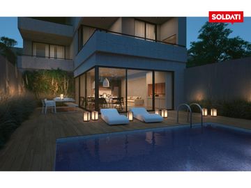 Departamento 2 ambientes en venta al frente en Palermo Soho