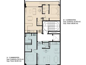 Venta Departamento - 2 ambientes  con Balcón - Nuñez