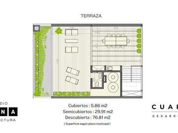 Departamento en venta en pozo 2amb - Martínez