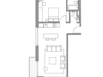 Departamento en  VENTA en La Lucila - 2 ambientes