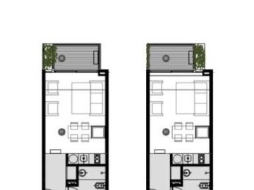 Monoambiente con balcón a estrenar en Núñez- venta