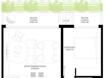 Departamento en venta de dos ambientes, Ituzaingó Sur