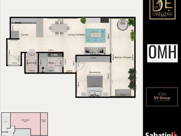 Departamento en Villa Ortuzar