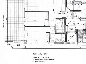 Semipiso de 3 ambientes en venta de pozo - Almagro
