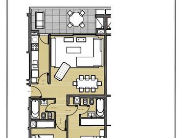 PUERTO ESCONDIDO | Departamento en venta al río con renta. Delta 8 - 3 ambientes NORDELTA