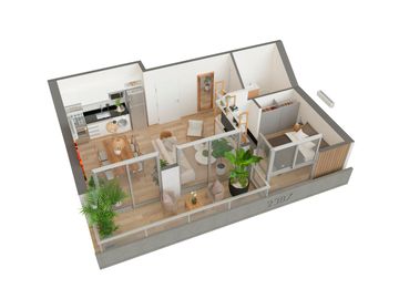 Venta depto 2 amb Villa Pueyrredon