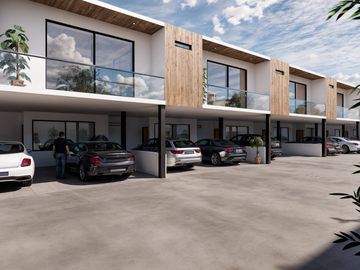 Townhouse en privada en San Diego Cutz