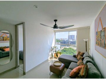 VENDO APARTAMENTO, 2 ALCOBAS, PORTAL DE GENOVES