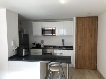 Departamento en Renta Sin Amueblar, con Estupenda Ubicación Cerca de  Santa Fe